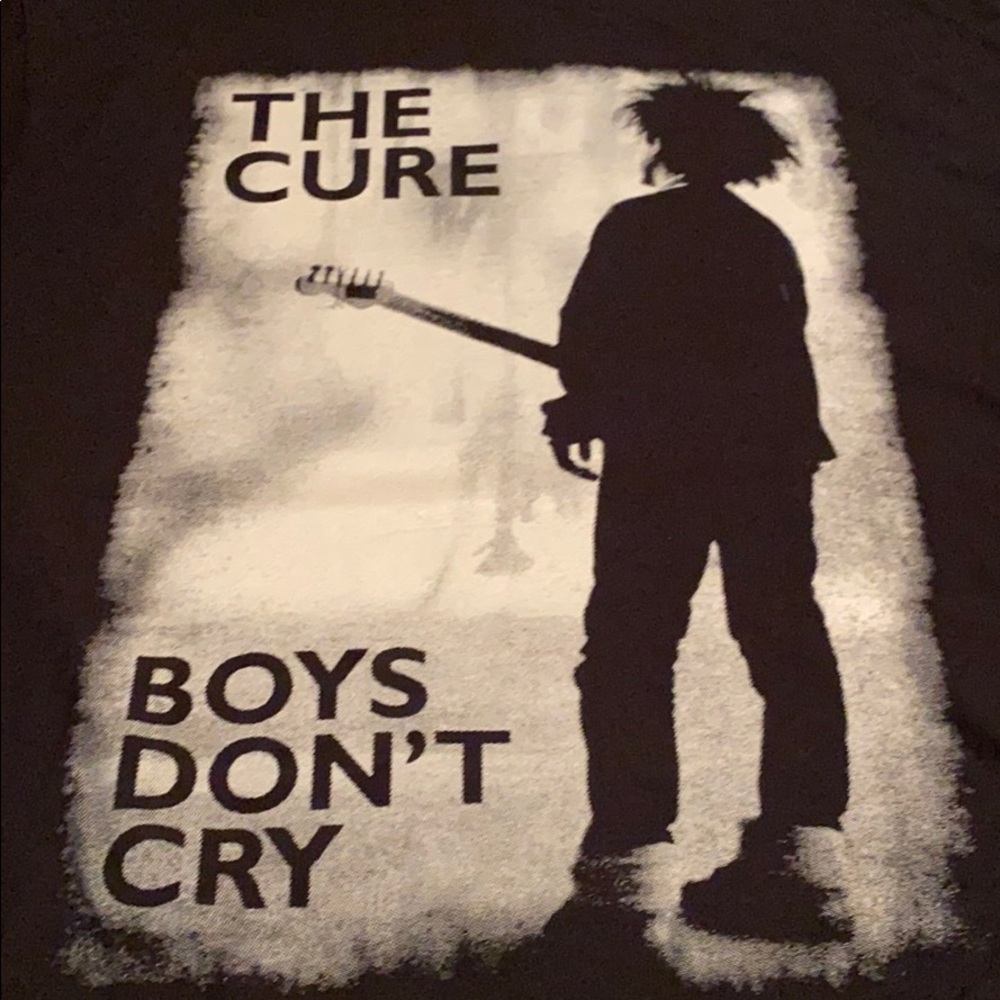 Black cotton Tee.  All sizes.  The Cure.  BNWOT